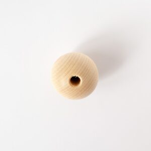 koralik drewniany 25mm