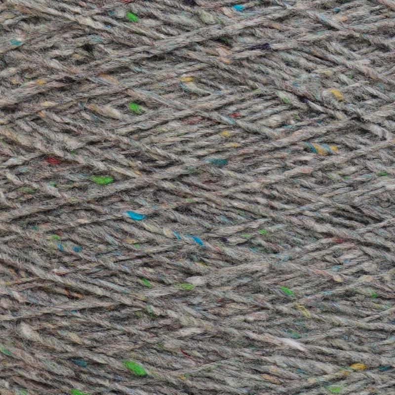 włóczka tweedowa szary 8802 pasmanteria