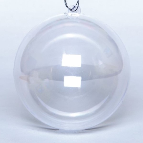 bombka akrylowa plastikowa 10 cm