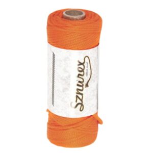 sznurek bawełniany 2_5 mm pomarańcz pleciony sznurex